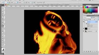 Tutorial quotCreare leffetto fuoco su una personaquot in Photoshop [upl. by Enamrahc]