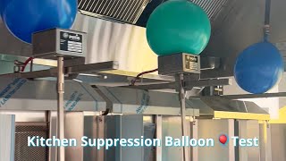 Kitchen Hood Suppression System Testing [upl. by Nac]