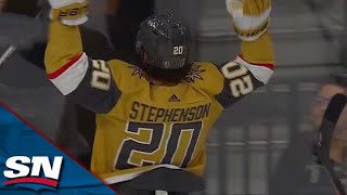 Barbashev And Stephenson Fire Up Golden Knights Fans With BackToBack Goals vs Oilers [upl. by Lashoh]