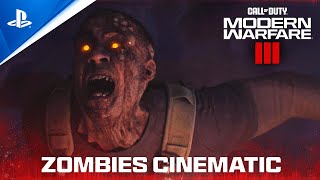 Call of Duty Modern Warfare III  Zombies Cinematic  PS5 amp PS4 Games [upl. by Mir]