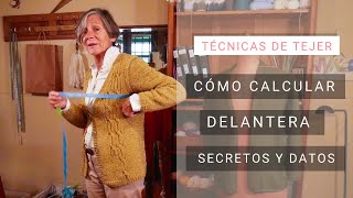 Cómo calcular delanteras 👫 Vistas  Medidas ☞ Tejer Bien con Lucila [upl. by Uuge]