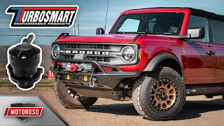 Turbosmart BlowOff Valve for the New 2021 Bronco  Install and Sound [upl. by Husain]