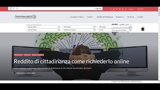 Stato domanda reddito di cittadinanza e pensione di cittadinanza Inps [upl. by Orozco]