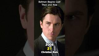 BATMAN BEGINS  Cast then 2005 and now 2024 batman shorts [upl. by Nnaul561]