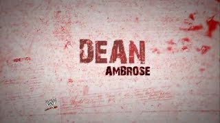 Dean Ambrose Custom Titantron and Theme  Rage Against the Machine Wake Up [upl. by Ainala]