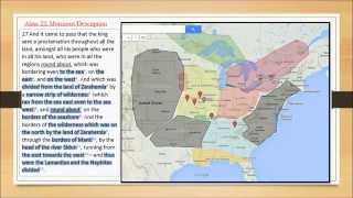 Alma 22 Deciphered Book of Mormon Map and Geography high def [upl. by Mcclary]