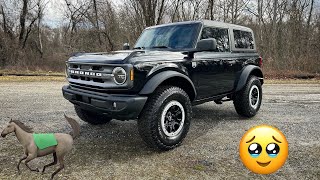 My New 2024 Bronco Big Bend Sasquatch  2024 Ford Bronco Review amp Overview [upl. by Nnylyaj]