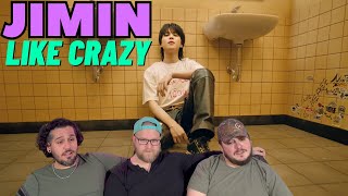 지민 Jimin Like Crazy Official MV REACTION [upl. by Orhtej]