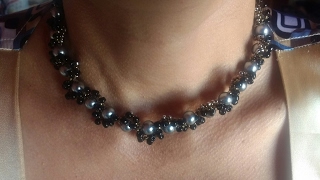 1ra collar de perlas de bisuteria [upl. by Pressman]