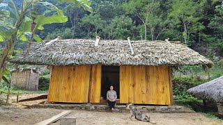 Construction Of Palm Leaf Roof For The House  House completed in 15 days  Lý Thị Ca [upl. by Rusty429]