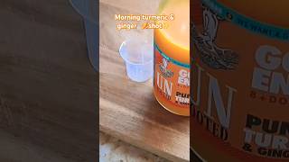 Reducing Inflammation Ginger amp turmeric shot motivation detox reduceinflammation [upl. by Alcine]