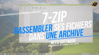 Comment CompresserDécompresser un fichier  7Zip [upl. by Devol641]