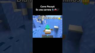 Corre pocoyo es una carrera 🗣️🚘🎶 pocoyo minecraft dia1 humormemes humor [upl. by Belle]