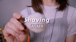 ASMR レディースシェービング  女性の産毛剃り  Womans face shaving [upl. by Ishmael]