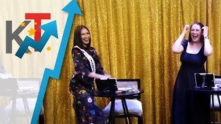 Ruffa and Beatrice dances ‘kaldag’ in It’s Showtime [upl. by Aivila]