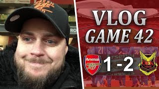 ARSENAL 1 v 2 ÖSTERSUNDS FK  WE WERE SUPERB TONIGHT  MATCHDAY VLOG [upl. by Laddy]