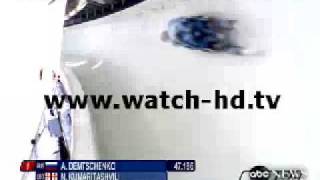 Fatal Luge Crash at the Winter Olympics  RIP Nodar Kumaritashvili [upl. by Adnirem848]