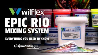 How to Mix PMS Colors with Wilflex’s Epic Rio Mixing System [upl. by Fae]