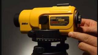 Dewalt DW096PK Laser Auto Level Kit [upl. by Akenna]