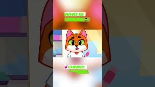 Can You Spot Fake Policeman🚨 Fun Interactive Safety Game for Kids 😻 PURR PURR [upl. by Ttegdirb]