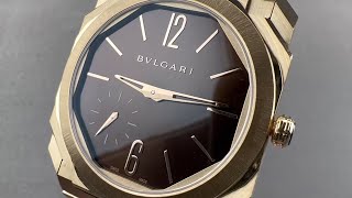 Bulgari Octo Finissimo S US Exclusive Edition 103717 BVLGARI Watch Review [upl. by Aitnauq]