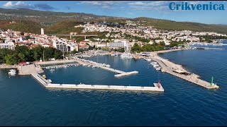 Crikvenica Croatia From The Air [upl. by Ruomyes]