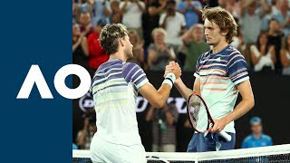 Dominic Thiem vs Alexander Zverev  Extended Highlights SF  Australian Open 2020 [upl. by Armalda]