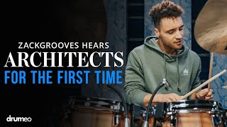 ZackGrooves Hears Architects For The First Time [upl. by Einnej]