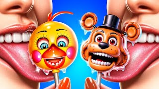 Cinque Notti in Prigione Come Diventare Chica Sfida FNaF Makeover [upl. by Maloney]