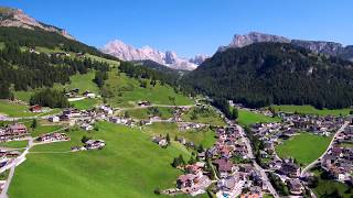 Xiaomi MI Drone 4K  Santa Cristina Val Gardena  Bolzano TrentinoAlto Adige [upl. by Hardan626]