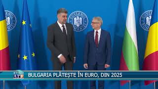 BULGARIA PLĂTEȘTE ÎN EURO DIN 2025 [upl. by Hooper]