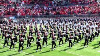 Ohio State University Marching Band Ramp Entry Script Ohio amp Pregame OSU vs IU 11 5 2011 [upl. by Searby]