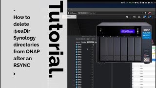 How to delete eaDir folders from QNAP [upl. by Tteraj]