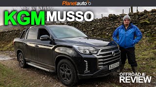 New KGM formerly SsangYong Musso Review and Off Roading 2024  A Serious Pickup Contender [upl. by Uela]