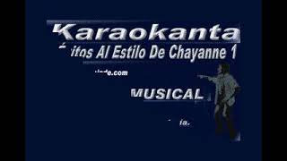 Chayanne  Lo Dejaría Todo  Karaoke [upl. by Gorey]