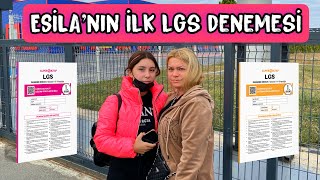 Bugün Esila’nın ilk LGS denemesi  Kaç puan aldı  Cumartesi Vlog Esilabiltekinn [upl. by Orravan]