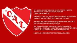 HINO DO INDEPENDIENTE TRADUZIDO EM PORTUGUÊS [upl. by Halilahk736]