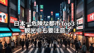 日本で最も危険な都市Top3：犯罪率が高い場所はここだ！ [upl. by Esilec478]