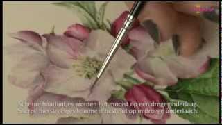 Botanisch schilderen met Sigrid Frensende Vries [upl. by Wainwright240]