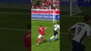 England vs Denmark harry kane fc moblie  rate the goal goal3 football harrykane [upl. by Ylla]