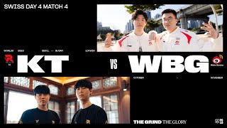 KT vs WBG 매치 하이라이트  스위스 스테이지 Day 4  1022  2023 월드 챔피언십 [upl. by Wellesley]