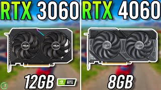 RTX 3060 12GB vs RTX 4060  Tested in 2024 [upl. by Neesay]