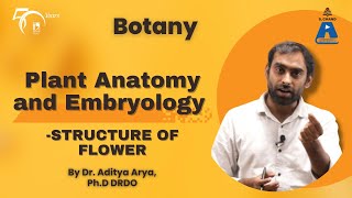 Plant Anatomy and Embryology  Structure of Flower  S Chand Academy [upl. by Htidirem291]