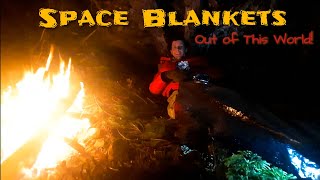 Mylar Space Blankets and how to use them not as a shelter [upl. by Fatsug]