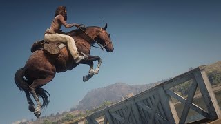 Horse Falls and Crashes  Euphoria Ragdolls  RDR2 PC Mods pt10 [upl. by Baldridge158]