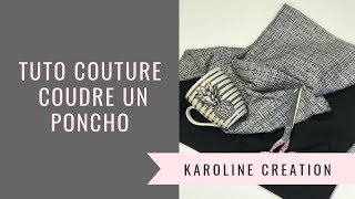 Tuto couture  coudre un poncho [upl. by Kursh]