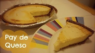 Receta Pay de Queso  Cheesecake Fácil [upl. by Kitchen779]