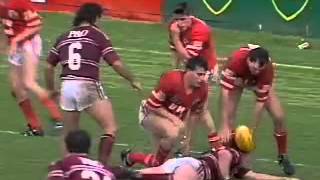 1991 Rd 10 Illawarra v Manly [upl. by Lilah]