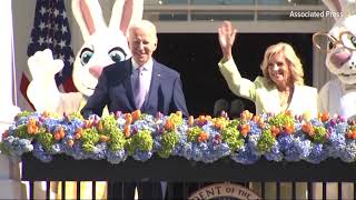 President Biden hosts annual Easter Egg Roll at the White House [upl. by Neelahs894]