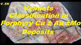 Veinlets Classification in porphyry Cu ± Au ± Mo deposits [upl. by Nosiaj400]